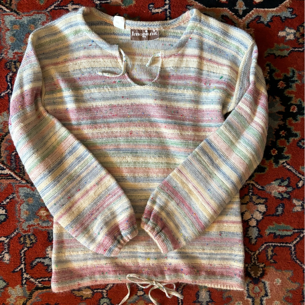 Vintage “Imagine That” 70s Sweater